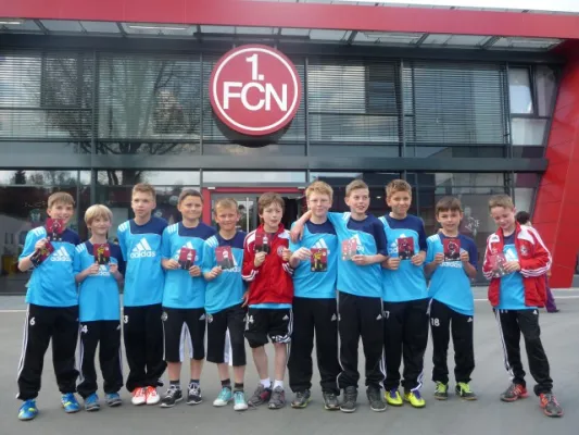 E-Junioren: Trainingslager und Spiel beim 1.FCN