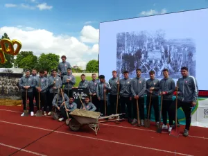 Wacker-Park feiert 100 Jahre und sieht Kantersieg gegen den Erlauer SV